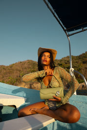 Clutch Oyster en Vidrio Marino