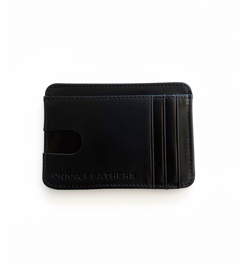 His Card Holder in Obsidian