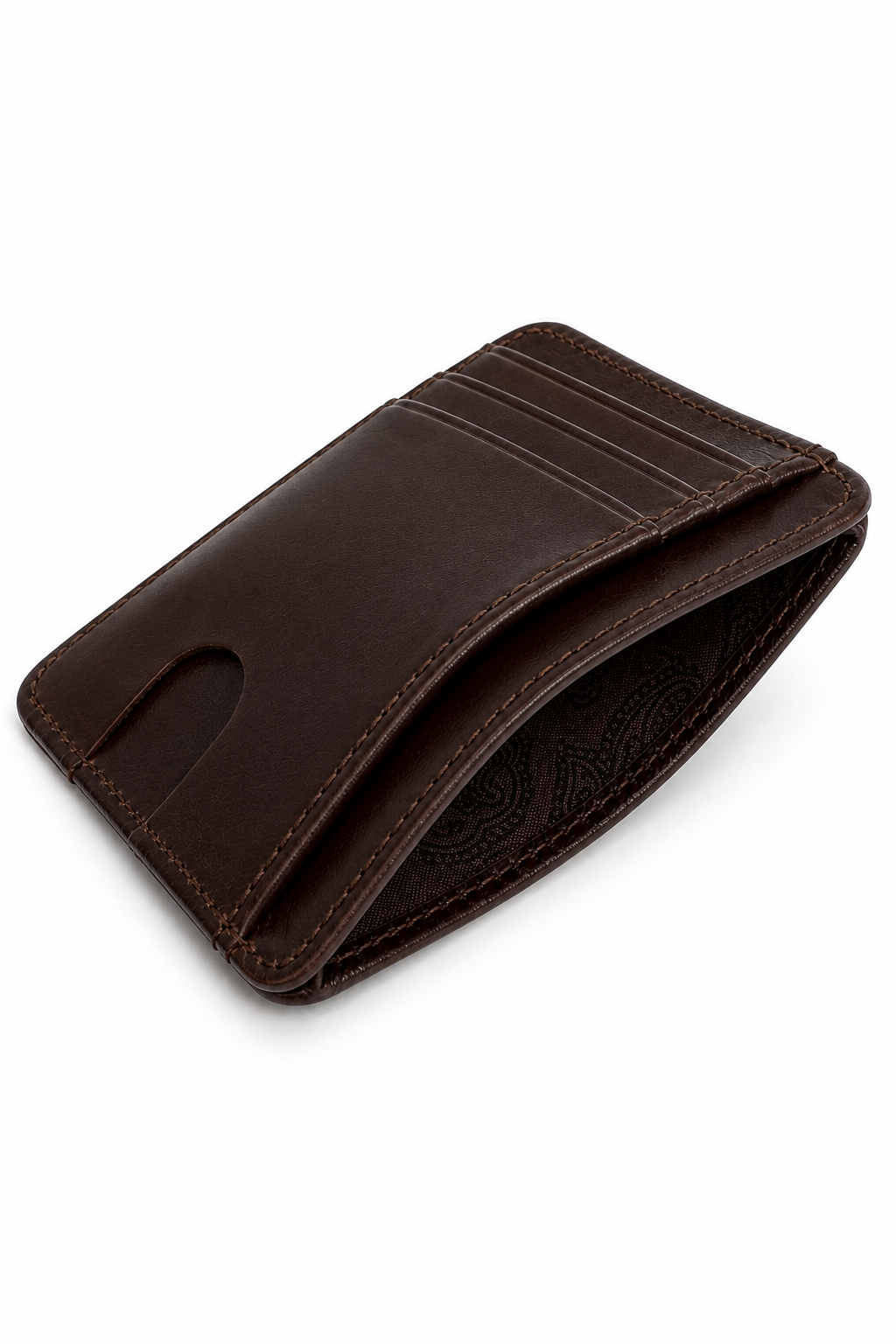 His Card Holder in Cacao