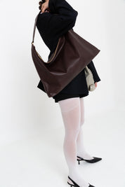 Tote in Dark Chocolate