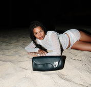 Oyster Clutch in Noche
