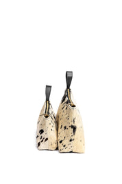 The Duo in Black Cow Print