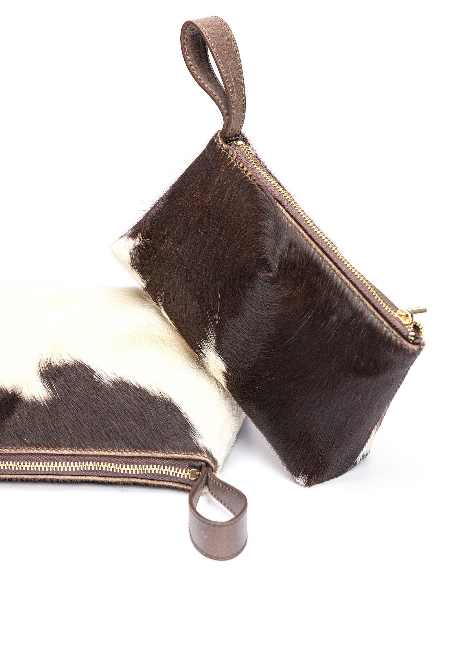 The Duo in Brown Cow Print
