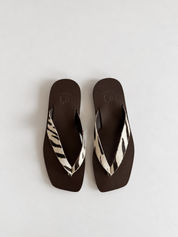 The Chancla in Zebra