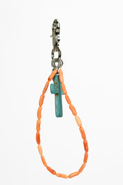 Brisa Chain in Coral & Turquoise