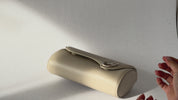 Clutch Ostión en Marfil
