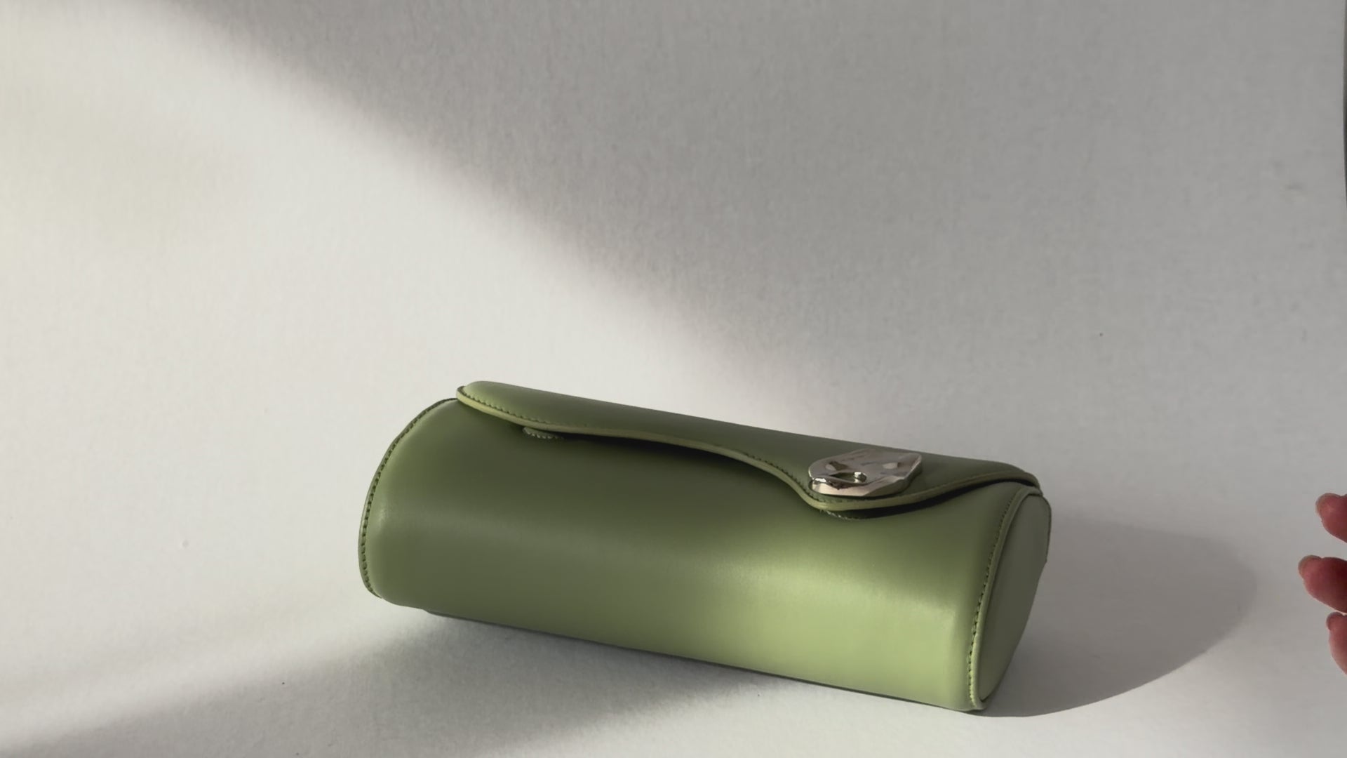 Oyster Clutch in Sea Glass
